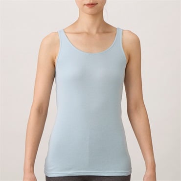WARMコットン タンクトップ レディス トップバリュ PEACE FIT(ピースフィット)(ウスアオ-S)