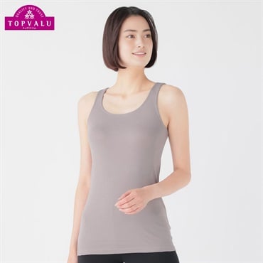 WARMコットン タンクトップ レディス トップバリュ PEACE FIT(ピースフィット)(Ａアカ-S)