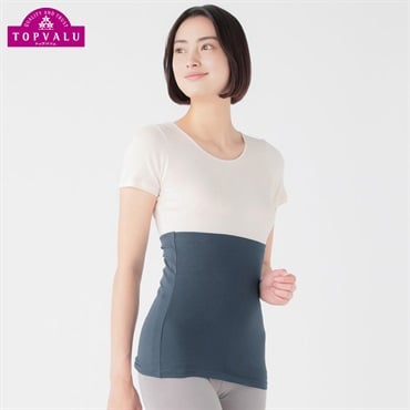 WARMコットン ハラマキ レディス トップバリュ PEACE FIT(ピースフィット)(Ａアオ-M-L)