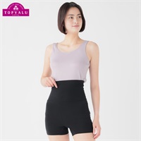 WARMコットン ハラマキ付ボトム レディス トップバリュ PEACE FIT(ピースフィット)(クロ-M)