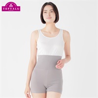 WARMコットン ハラマキ付ボトム レディス トップバリュ PEACE FIT(ピースフィット)(グレー-M)