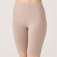 WARMコットン 5分丈ボトム レディス トップバリュ PEACE FIT(ピースフィット)(ベ－ジュ-M)