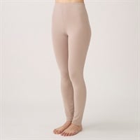 WARMコットン 10分丈ボトム レディス トップバリュ PEACE FIT(ピースフィット)(ベ－ジュ-M)