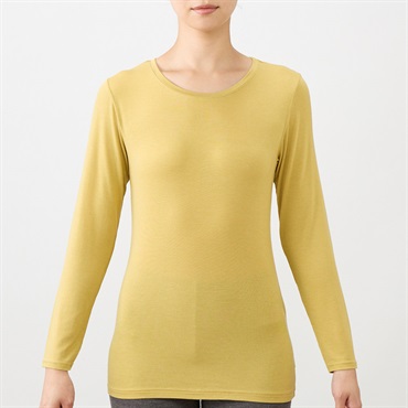 WARM 長袖Tシャツ レディス トップバリュ PEACE FIT(ピースフィット)(コイキイロ-S)