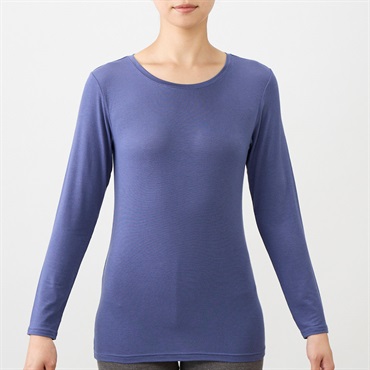 WARM 長袖Tシャツ レディス トップバリュ PEACE FIT(ピースフィット)(コイアオ-S)