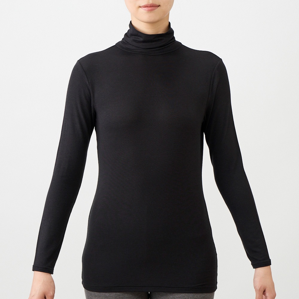 WARM 長袖タートルネック レディス トップバリュ PEACE FIT(ピース 