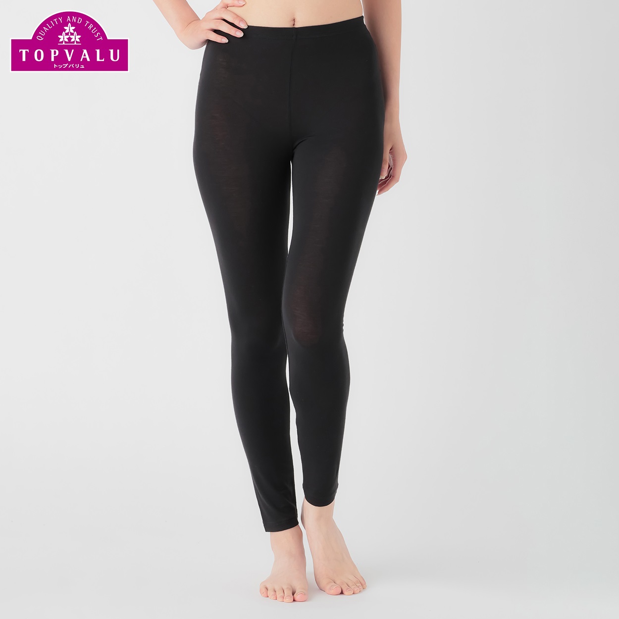 WARM 10分丈 レディス トップバリュ PEACE FIT(ピースフィット)(クロ-M)
