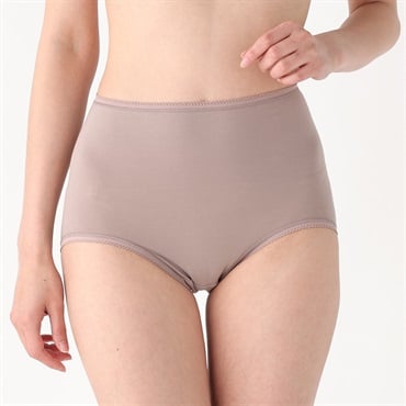 fukuske 伸びてフィット 動きやすい ピタッとおしりを包み込む 2枚組ショーツ【深ばきタイプ】 レディス