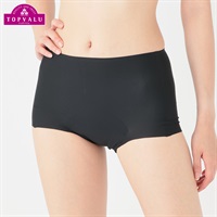 吸水サニタリーショーツ 一分丈 レディス トップバリュ lala kirei(ララキレイ)(クロ-S)