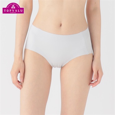 シームレスショーツ ふつう レディス トップバリュ Mirai Beauty(ミライビューティ)(ウスグレー-S)
