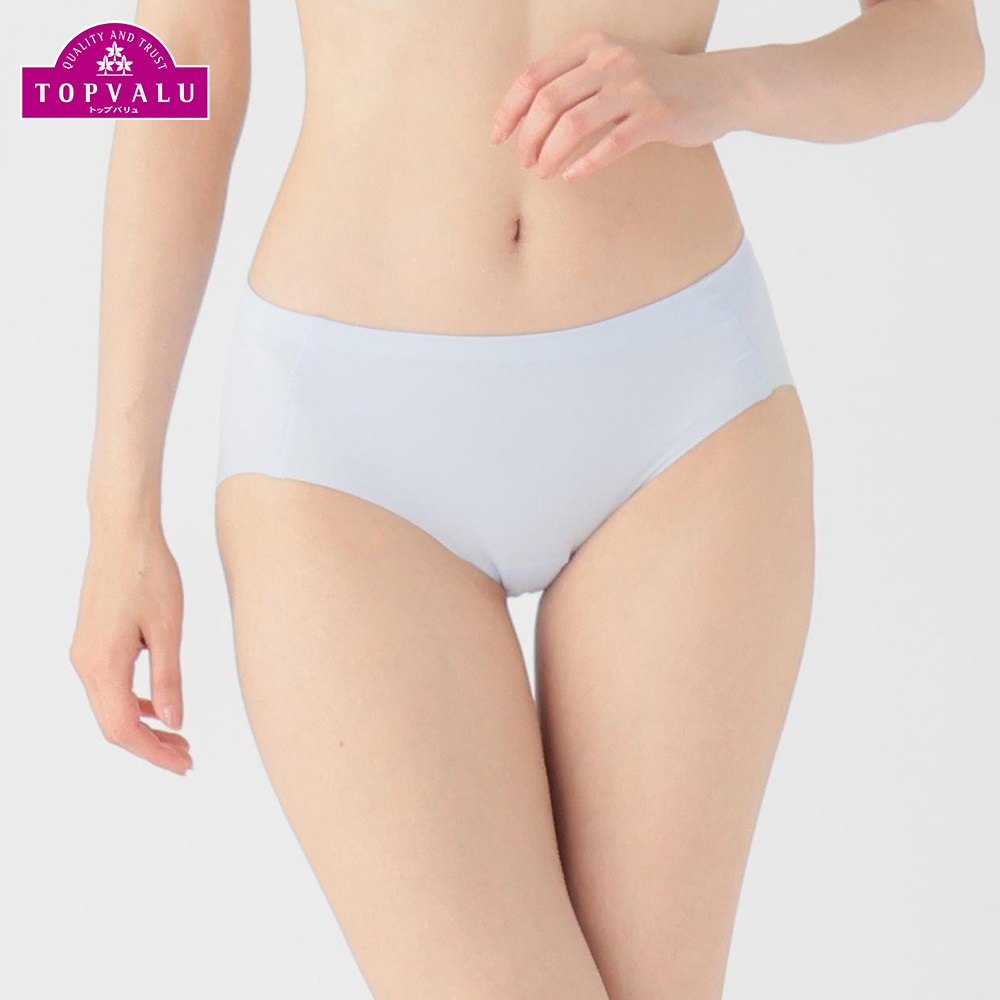 シームレスショーツ ふつう レディス トップバリュ Mirai Beauty(ミライビューティ)(ウスアオ-XL)