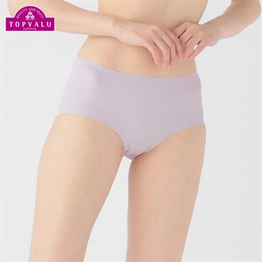 シームレスショーツ ふつう レディス トップバリュ Mirai Beauty(ミライビューティ)(ウスムラサキ-M)