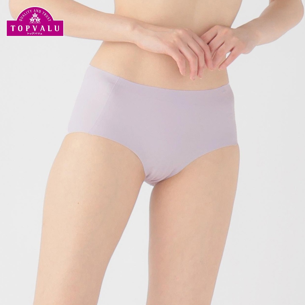 シームレスショーツ ふつう レディス トップバリュ Mirai Beauty(ミライビューティ)(ウスムラサキ-M)