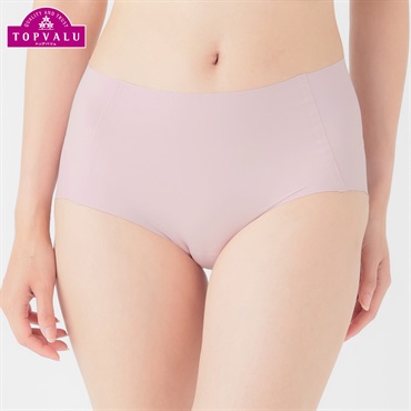 シームレスショーツ ふかめ レディス トップバリュ Mirai Beauty(ミライビューティ)(ピンク-S)