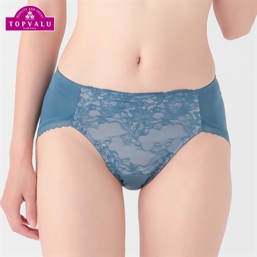 ホールドフィットノンワイヤーブラ ペアショーツ レディス トップバリュ Mirai Beauty(ミライビューティ)(Ａコイミドリ-M)