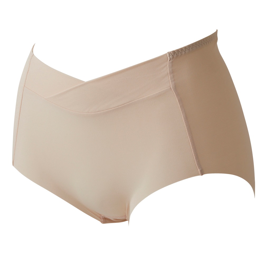 よせ上げバストノンワイヤーブラ ペアショーツ レディス トップバリュ Mirai Beauty(ミライビューティ)(ベ－ジュ-XL)