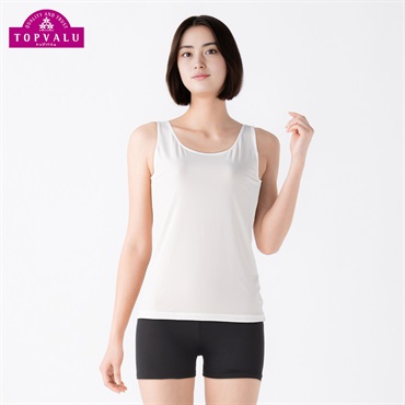 COOL 強力接触冷感 タンクトップ レディス トップバリュ PEACE FIT(ピースフィット)(オフ-XL)