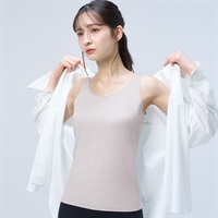 SilkyFACT シームレスタイプ タンクトップ レディス トップバリュ PEACE FIT(ピースフィット) (hk)(ウスグレー-S)