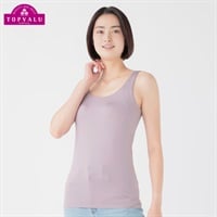 SilkyFACT モールドカップ付タンクトップ レディス トップバリュ PEACE FIT(ピースフィット)(ウスムラサキ-S)