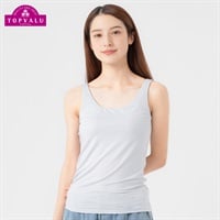 SilkyFACT モールドカップ付タンクトップ レディス トップバリュ PEACE FIT(ピースフィット)(ウスアオ-S)