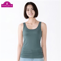 SilkyFACT モールドカップ付タンクトップ レディス トップバリュ PEACE FIT(ピースフィット)(Ａウスアオ-S)