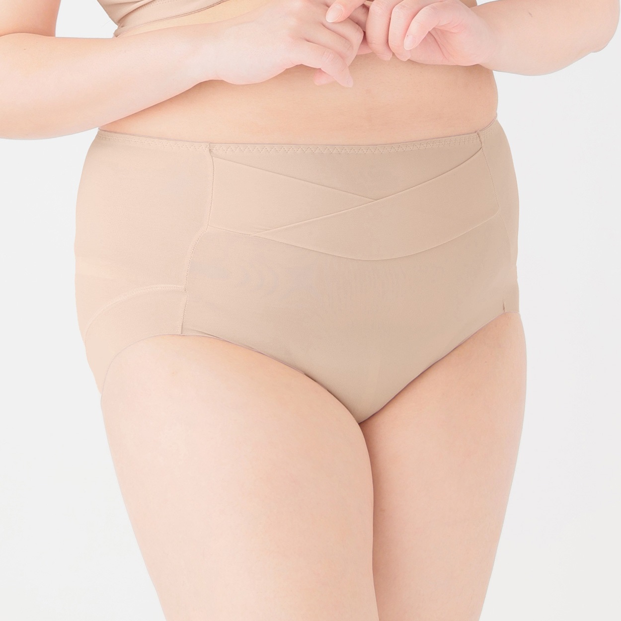 ぽちゃラクすっきり ペアショーツ 2XL～4XLサイズ レディス トップ