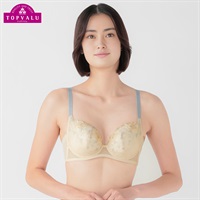 ボリュームアップワイヤーブラ レディス トップバリュ Mirai Beauty(ミライビューティ)(アイボリー-A70)