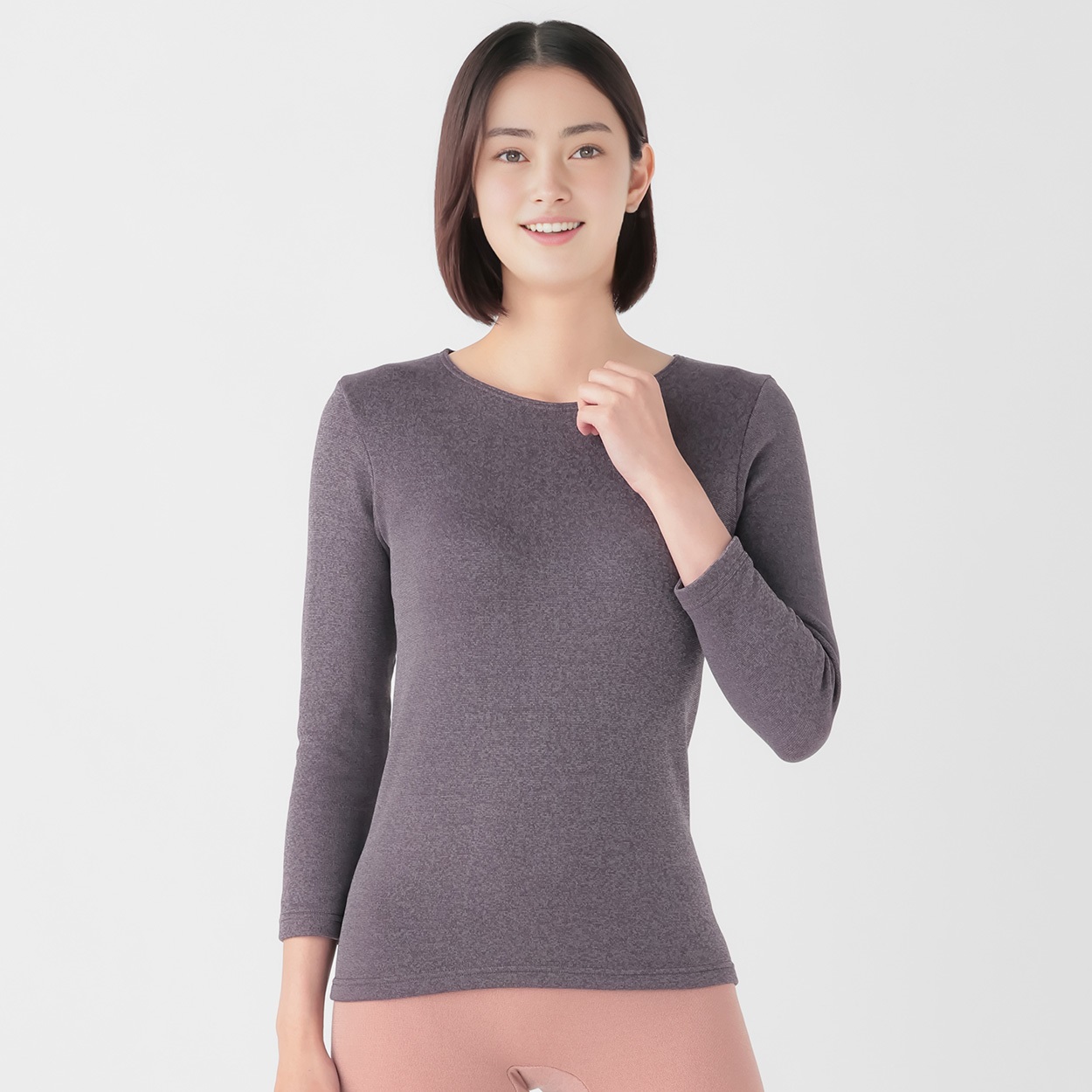 GUNZE(グンゼ) 8分袖インナー ホットマジック 寒さ知らず レディス