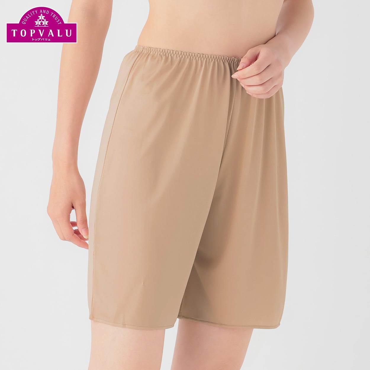 SilkyFACTランジェリー キュロット45cm丈 レディス トップバリュ PEACE