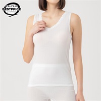 快適設計 肌当たり軽減 麻入りラン型 レディス トップバリュ ベストプライス(TOPVALU BESTPRICE)(オフ-S)