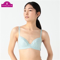 夏さらソフトワイヤーブラ レディス トップバリュ Mirai Beauty(ミライビューティ)(ウスミドリ-A70)