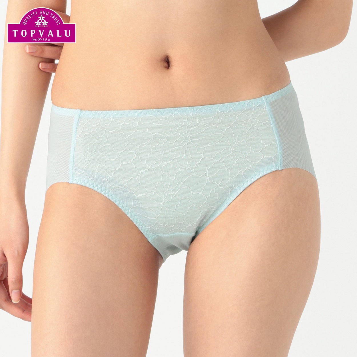 夏さらペアショーツ レディス トップバリュ Mirai Beauty(ミライビューティ)(ウスミドリ-XL)