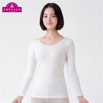 WARM 8分袖 レディス トップバリュ PEACE FIT(ピースフィット)(オフ-S)