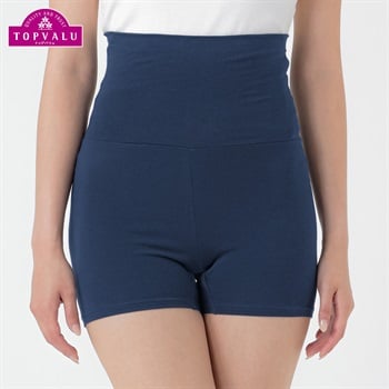 WARMコットン ハラマキ付ボトム レディス トップバリュ PEACE FIT(ピースフィット)(Ａアオ-M)