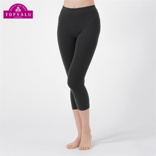WARMコットンブレンドストレッチ 7分丈ボトム レディス トップバリュ PEACE FIT(ピースフィット)