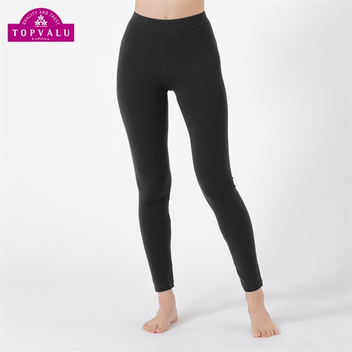 WARMコットンブレンドストレッチ 10分丈ボトム レディス トップバリュ PEACE FIT(ピースフィット)