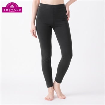 WARM超保温 １０分丈 レディス トップバリュ PEACE FIT(ピースフィット)(クロ-S)