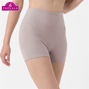 仙骨あたため1分丈ボトム レディス トップバリュ PEACE FIT(ピースフィット)(ベ－ジュ-M)