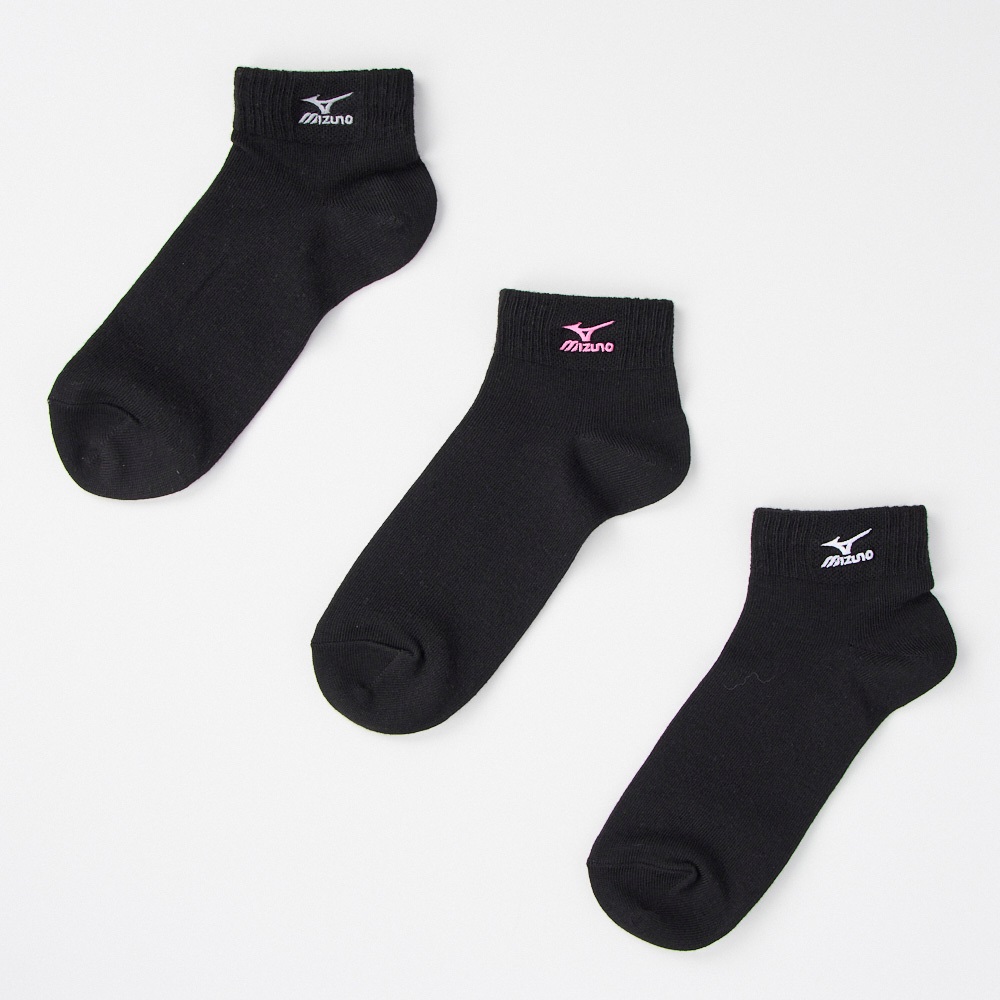 最終値下げMIZUNO D300 mizuno(ミズノ) スニーカー丈ソックス 3足組 レディス | イオン