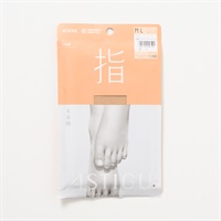 アスティーグ 指 5本指 レディス(ヌーディベージュ-M-L)