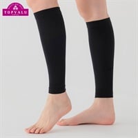 トップバリュ×SLIM WALKR監修 いつでもレッグカバー21hPa無地 履きやすい着圧 レディス(クロ-SｰM)