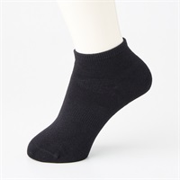 ココピタ 無地 ショート丈 レディス(クロ-21-23CM)