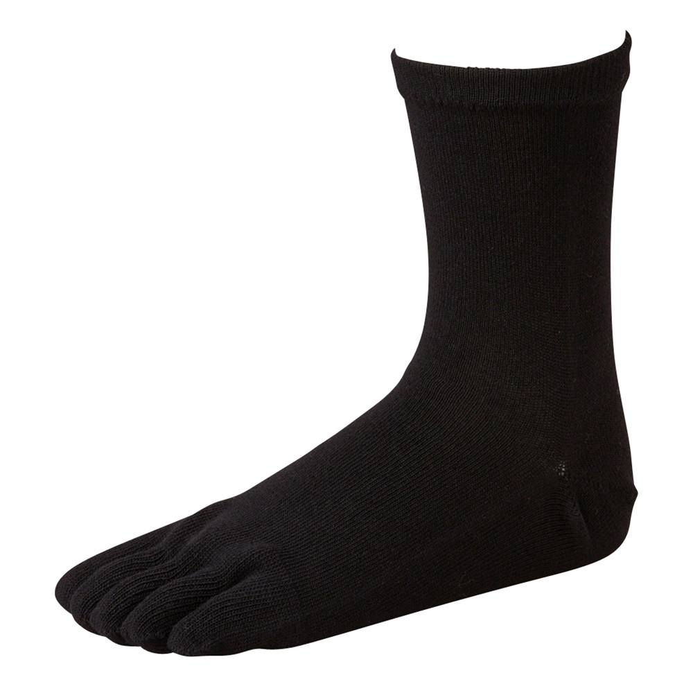 レッグアクセサリーよりどりソックス 5本指無地クルー丈ソックス 15cm