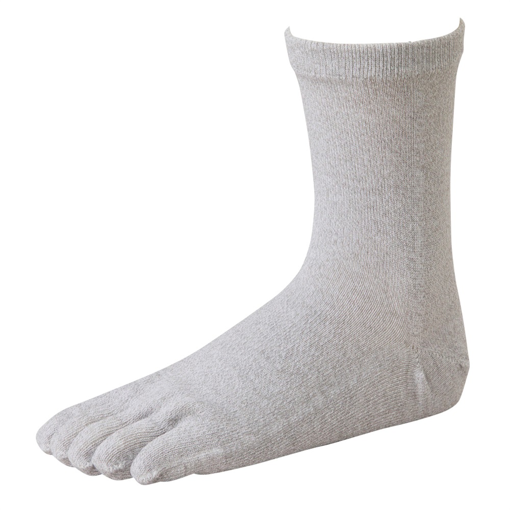 レッグアクセサリーよりどりソックス 5本指無地クルー丈ソックス 15cm