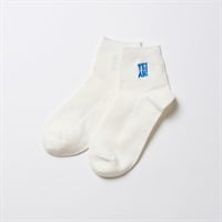 NIRMATA BASIC 鹿子YEAH刺繍ショート丈ソックス レディス(オフ-23-25CM)