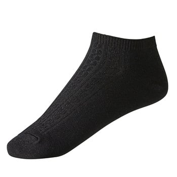スニーカー丈 ラメリンクス レディス(クロ-23-25CM)