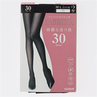 GUNZE(グンゼ) サブリナタイツ 80デニール つつみ込む暖かさ2足入り