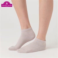 レッグアクセサリー スニーカー丈 ソックス ラメ柄 レディス(ウスピンク-23ｰ25CM)