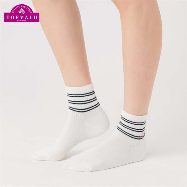 ❤️2点❤️お纏め商品❤️専用商品❤️¥28,160商品❤️靴下二足付き❣️❣️ レッグアクセサリー 2本刺繍柄ショート丈ソックス レディス | イオン