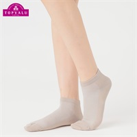 メッシュスニーカーソックス レディス トップバリュ PEACE FIT(ピースフィット)(ベ－ジュ-21ｰ23CM)